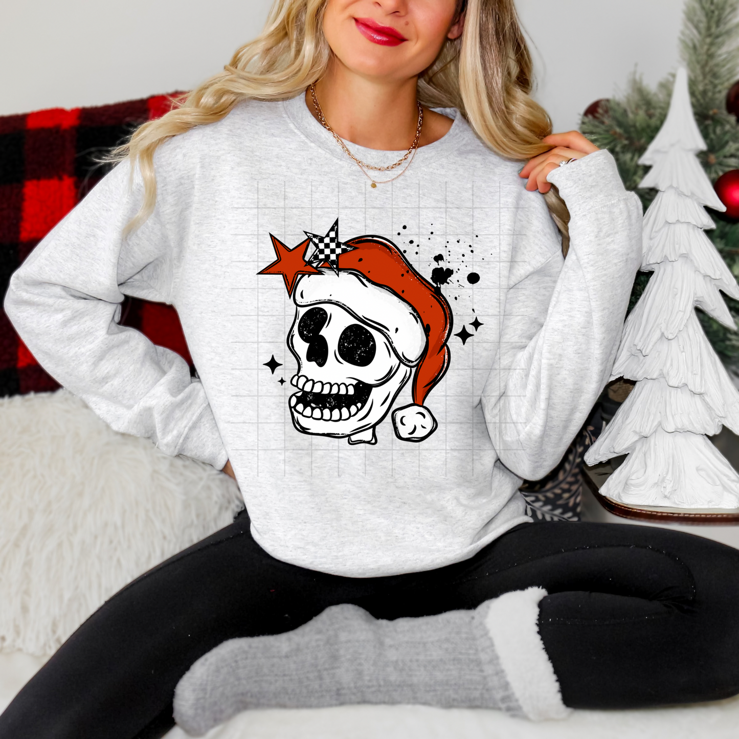 Santa Skellie | DTF Transfer | POD