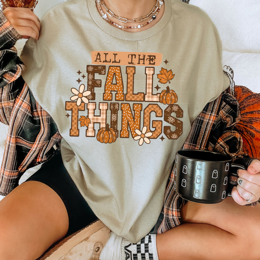All the fall things | DTF Transfer | POD