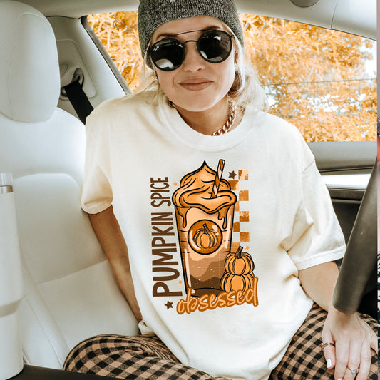 Pumpkin Spice obsessed | DTF Transfer | POD