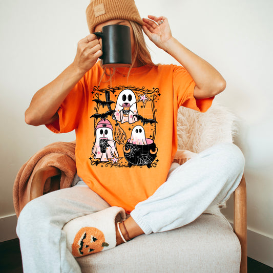 3 Ghosts and a Cauldron | DTF Transfer | POD