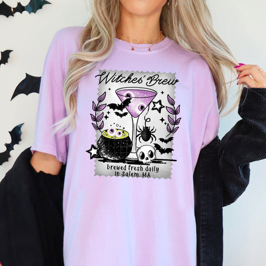 Witches Brew Stamp background | DTF Transfer | POD