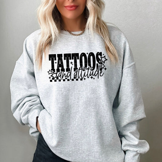 Tattoos and attitude | DTF Transfer | POD