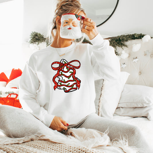 Christmas Bow Cookie | DTF Transfer | POD