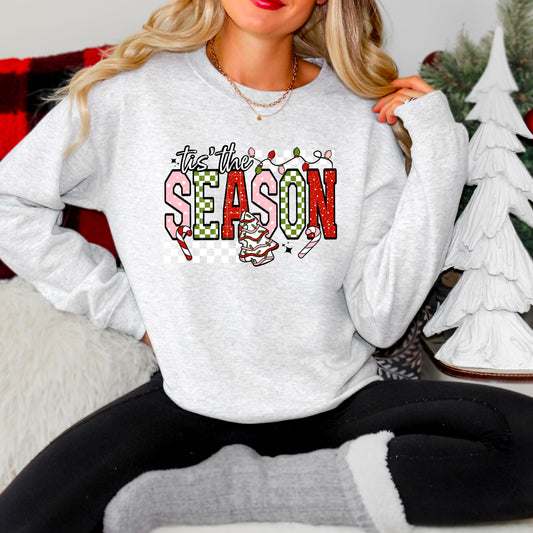 Tis the Season lights and candy | DTF Transfer | POD