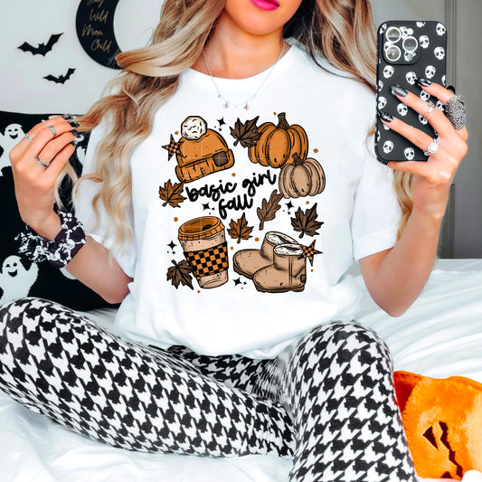 Basic Fall Girl | DTF Transfer | POD