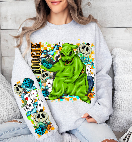 Oogie checkered background | DTF Transfer | POD