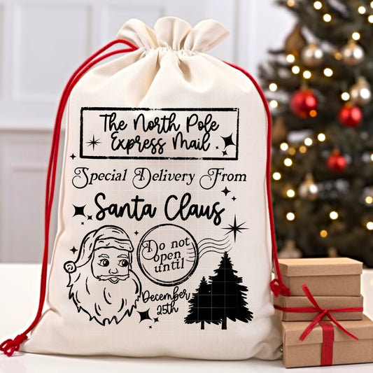 The North Pole Express Mail | DTF Transfer | POD