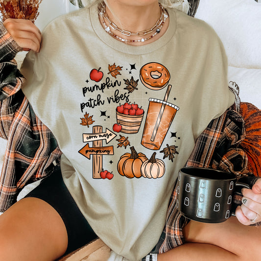 Pumpkin Patch Vibes | DTF Transfer | POD