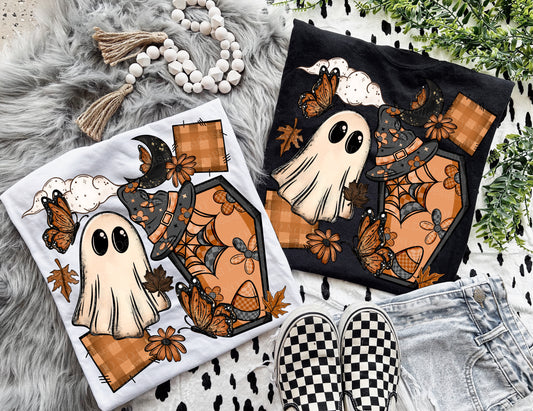 Ghost & Coffin | DTF Transfer | POD