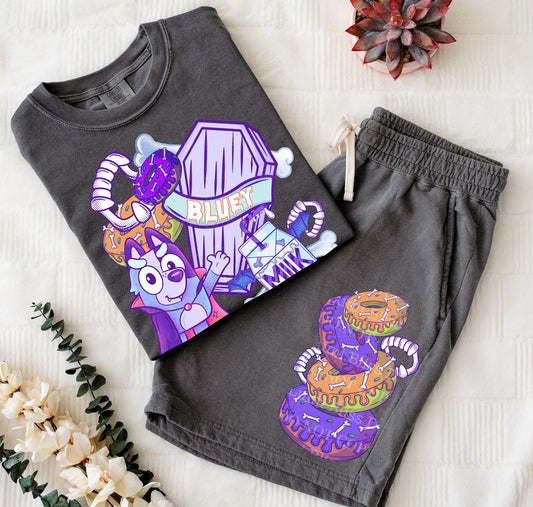 Vamp Bue Pup | DTF Transfer | POD