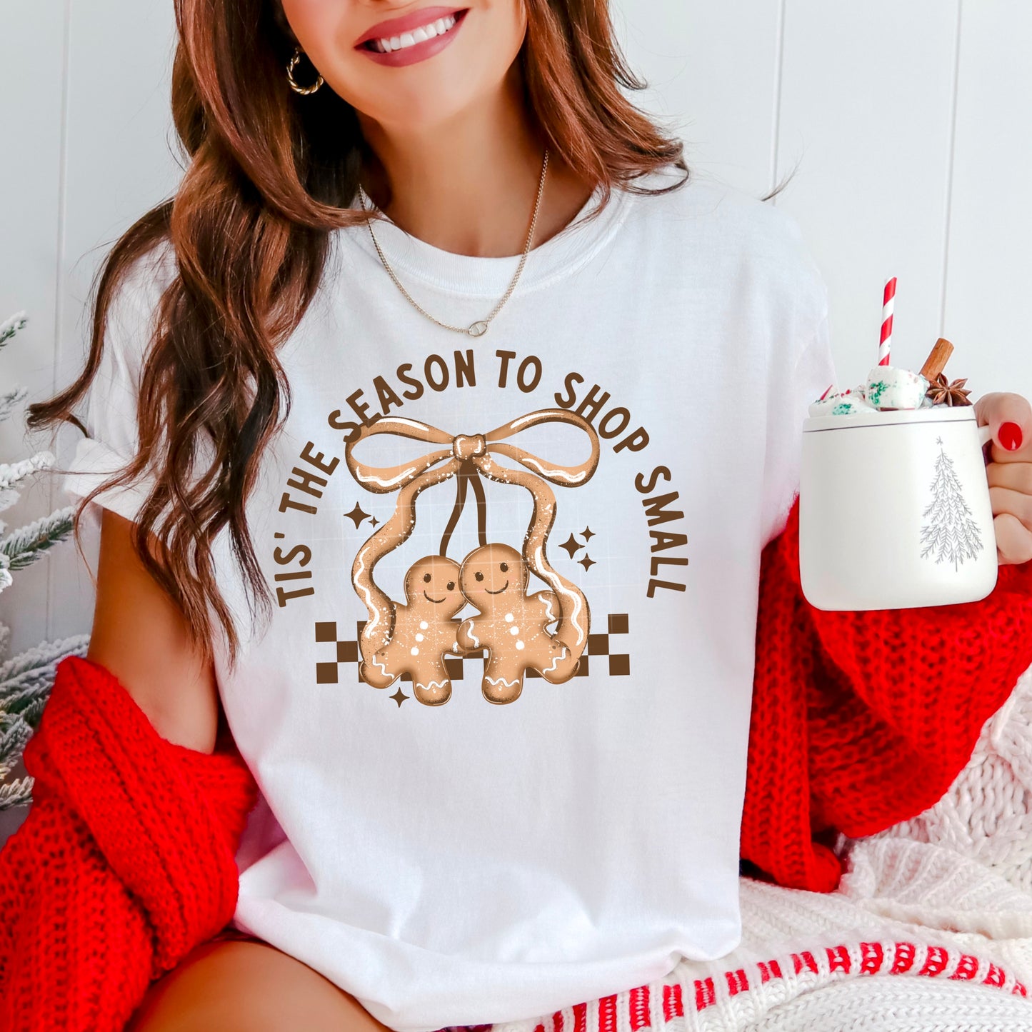 Tis the Season to Shop small | DTF Transfer | POD
