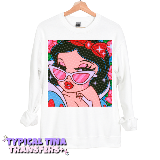 Magical Divas -  Princess Snow | DTF Transfers | POD