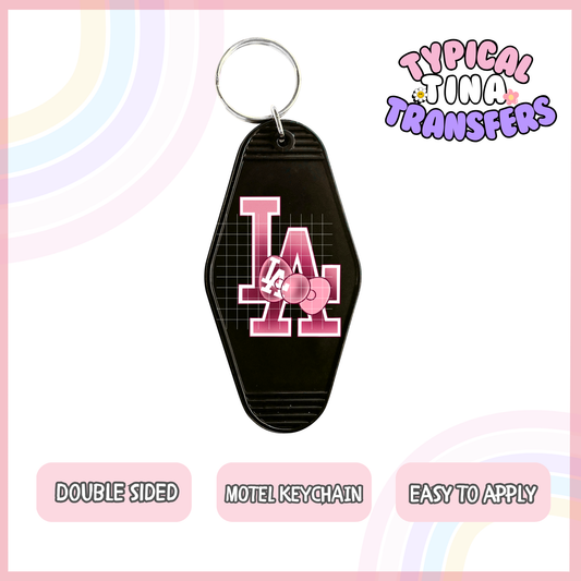 MK100 | UV Motel Keychain | POD - set of 5