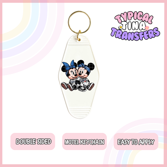 MK102 | UV Motel Keychain | POD - set of 5