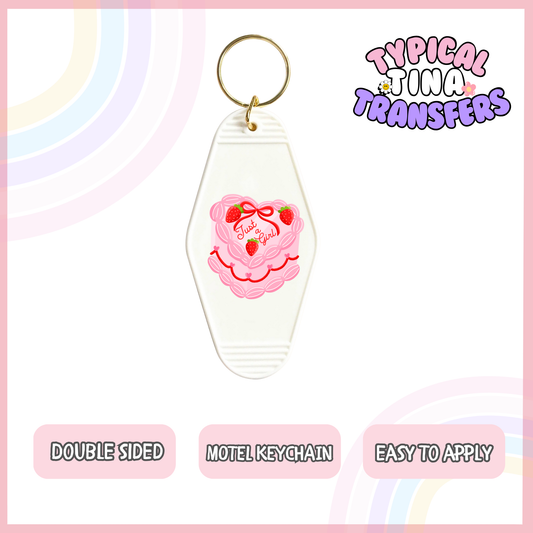 MK106 | UV Motel Keychain | POD - set of 5