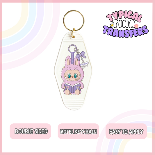 MK107 | UV Motel Keychain | POD - set of 5