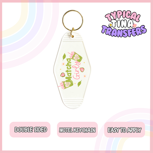 MK108 | UV Motel Keychain | POD - set of 5