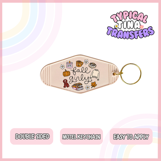 MK111 | UV Motel Keychain | POD - set of 5