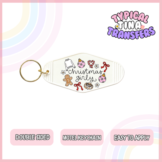 MK119 | UV Motel Keychain | POD - set of 5