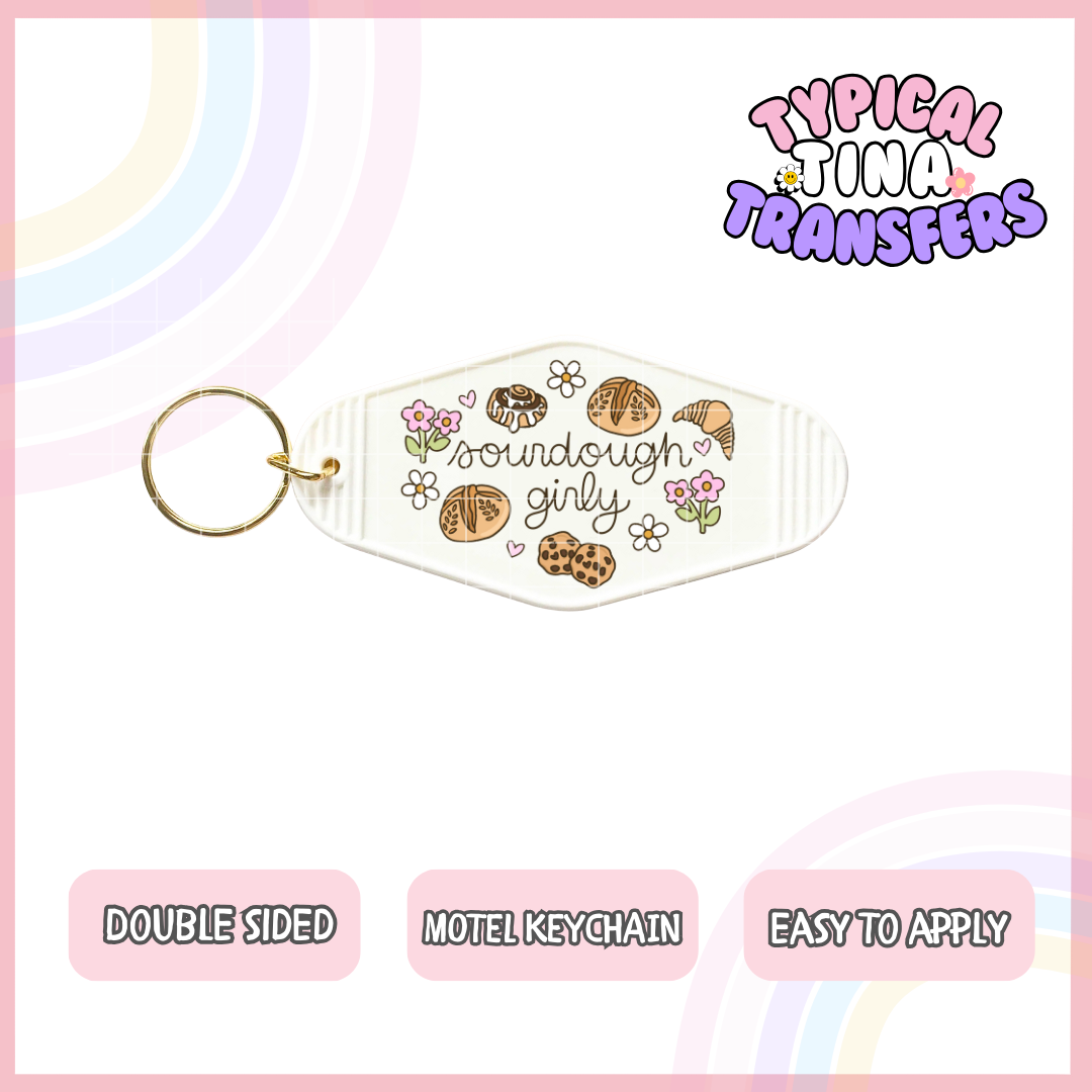 MK130 | UV Motel Keychain | POD - set of 5