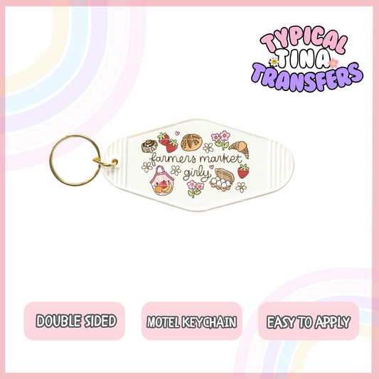 MK131 | UV Motel Keychain | POD - set of 5