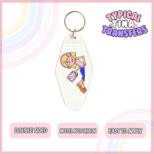 MK1 | UV Motel Keychain | POD - set of 5