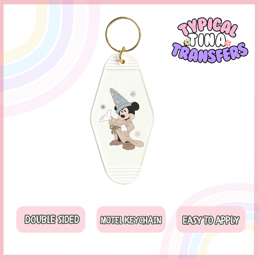 MK23 | UV Motel Keychain | POD - set of 5