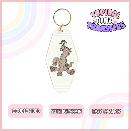 MK32 | UV Motel Keychain | POD - set of 5
