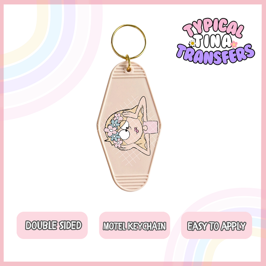 MK39 | UV Motel Keychain | POD - set of 5