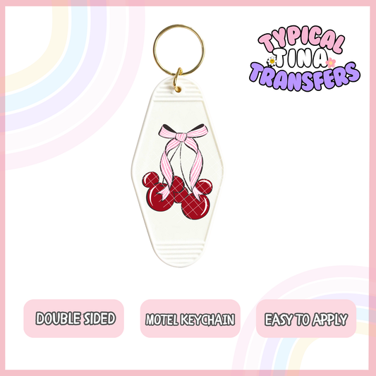 MK40 | UV Motel Keychain | POD - set of 5