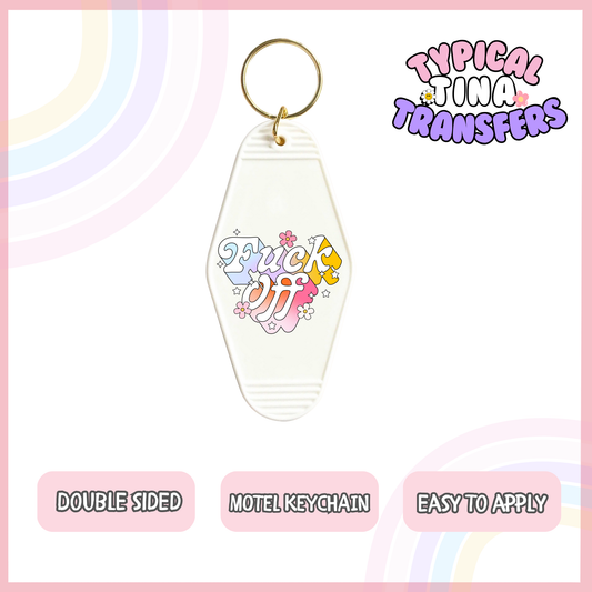 MK4 | UV Motel Keychain | POD - set of 5