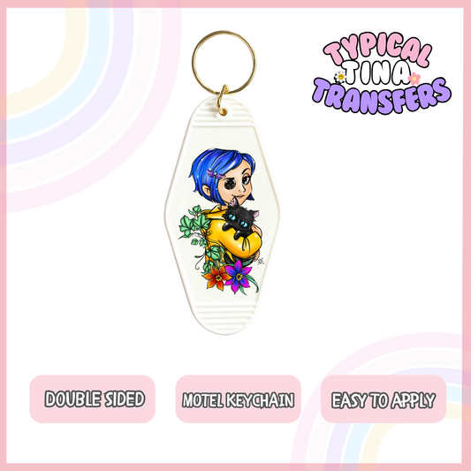 MK50 | UV Motel Keychain | POD - set of 5