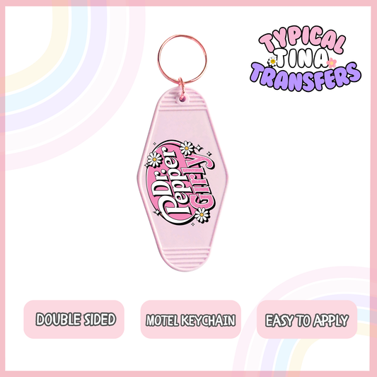 MK53 | UV Motel Keychain | POD - set of 5