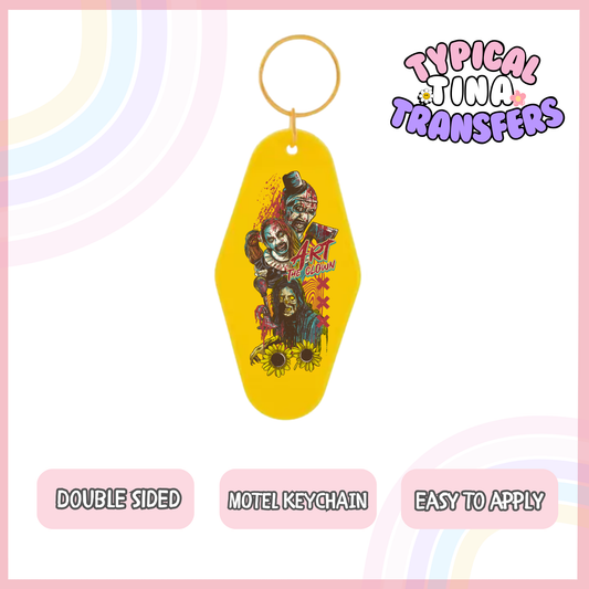 MK59 | UV Motel Keychain | POD - set of 5