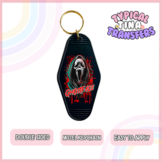 MK62 | UV Motel Keychain | POD - set of 5