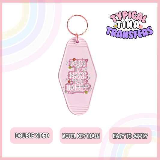 MK65 | UV Motel Keychain | POD - set of 5