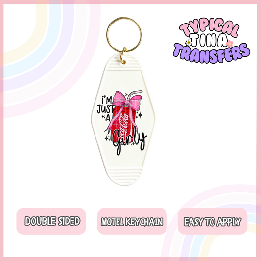 MK81 | UV Motel Keychain | POD - set of 5