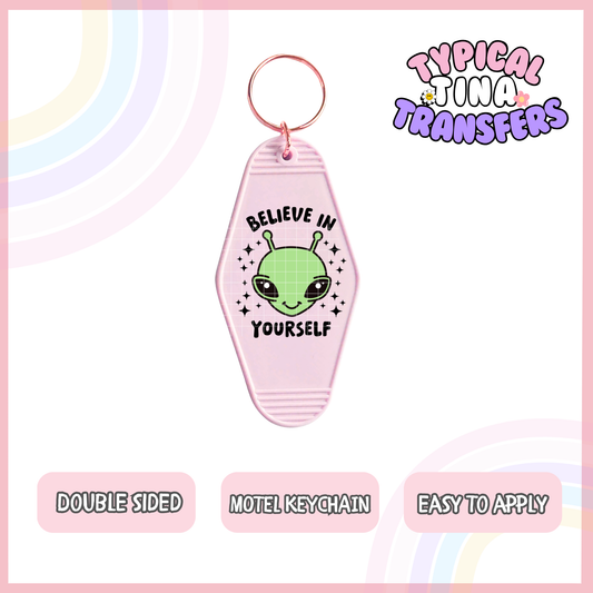 MK82 | UV Motel Keychain | POD - set of 5