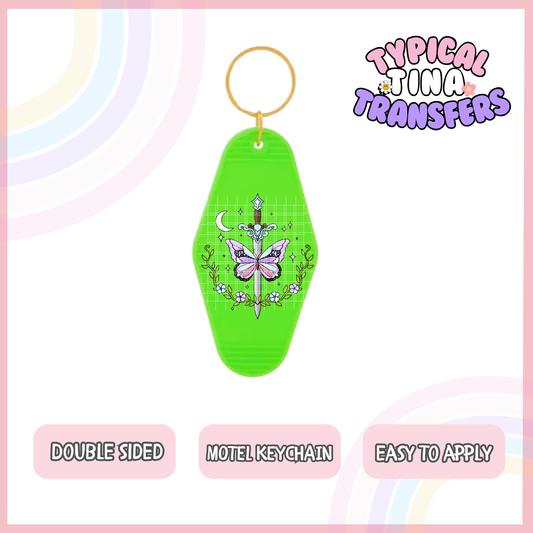 MK88 | UV Motel Keychain | POD - set of 5