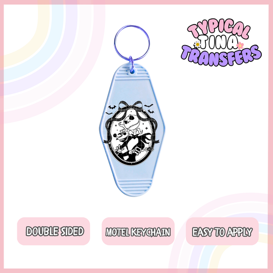 MK89 | UV Motel Keychain | POD - set of 5