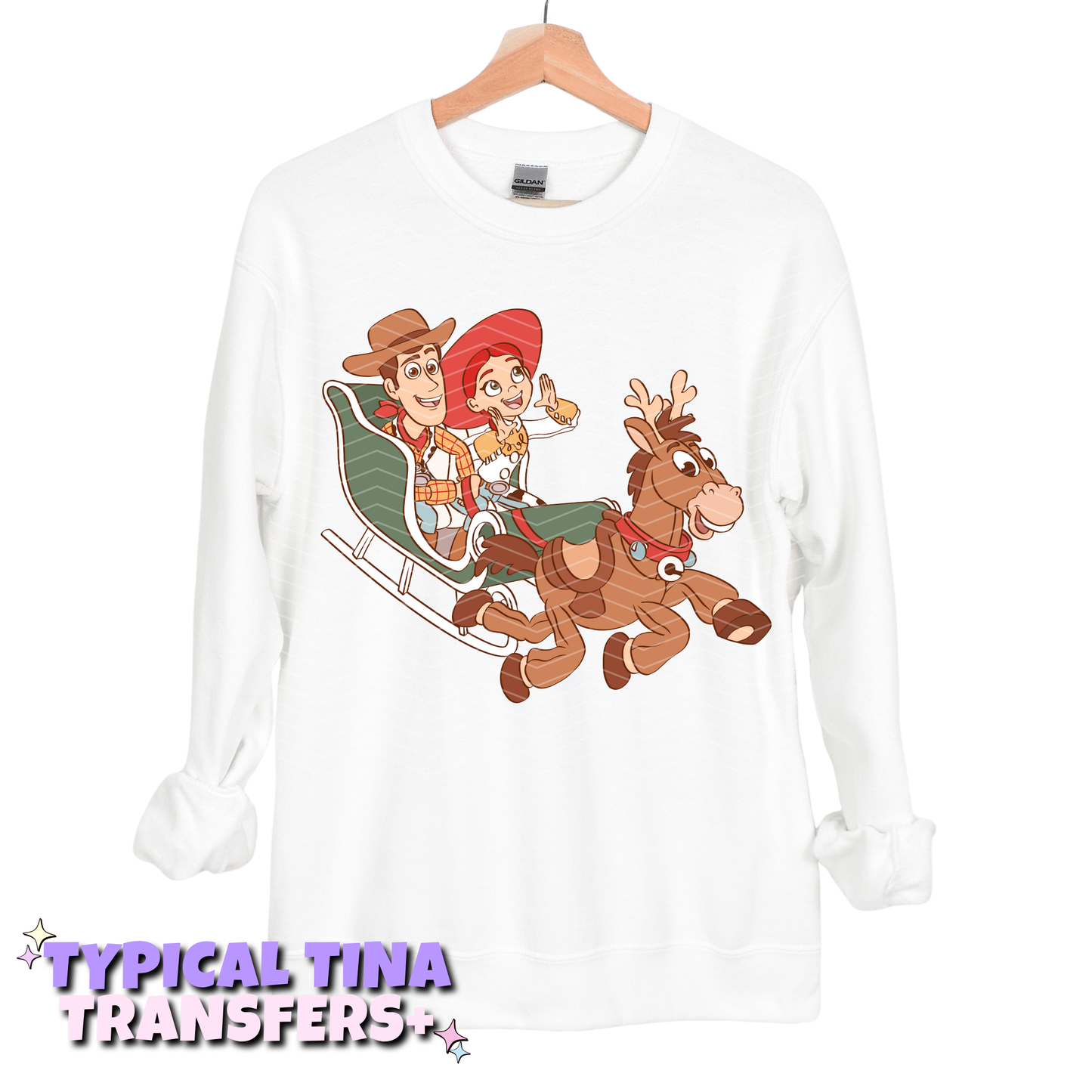 Toy sleigh ride | DTF Transfers | POD