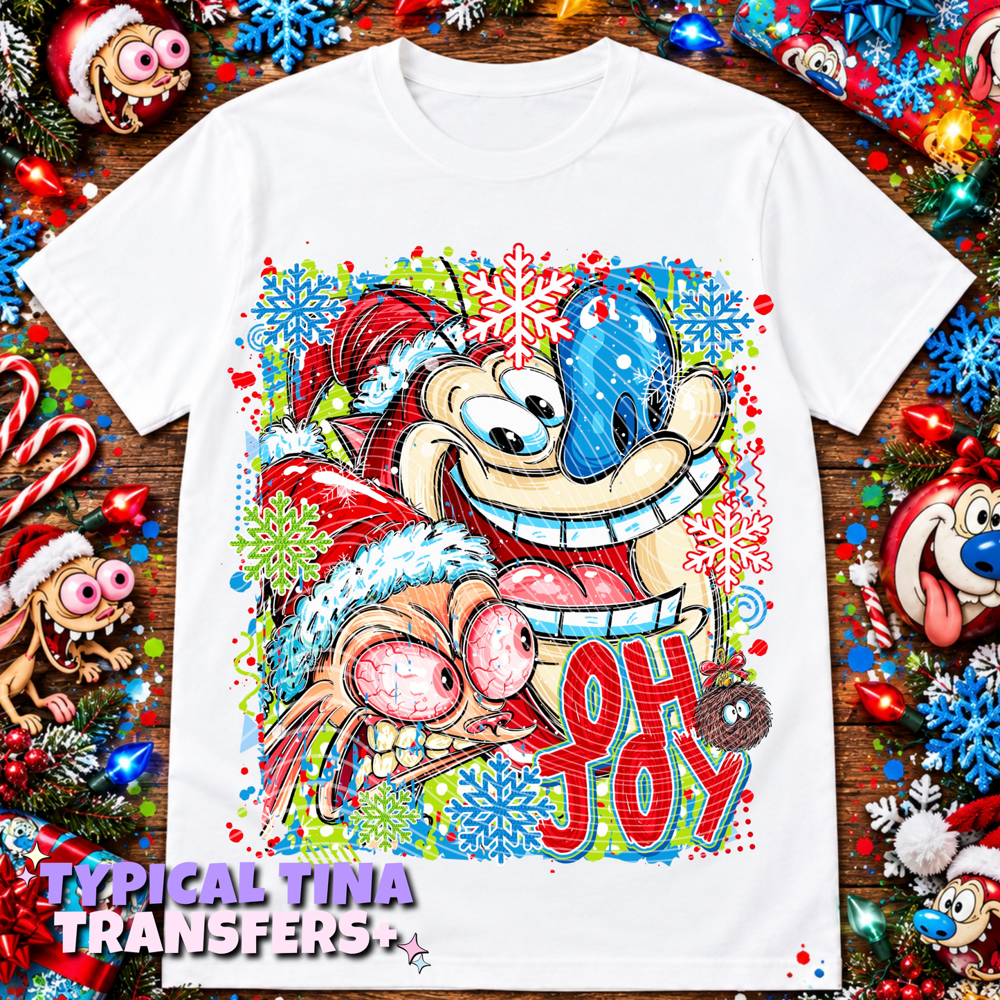 90's Xmas Classic - Oh Joy! | DTF Transfers | POD