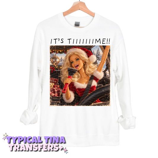 It's TIme | DTF Transfers | POD