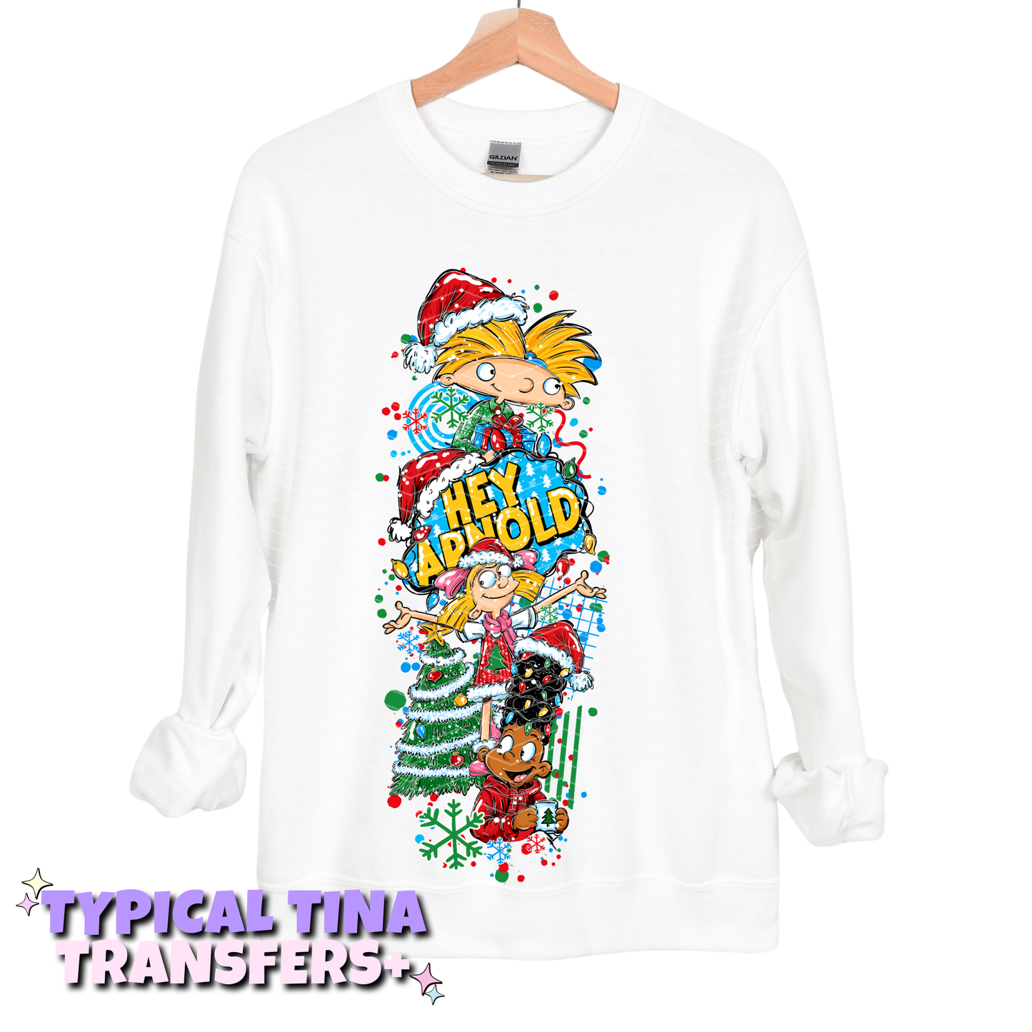 90's Xmas Classic - Hey A! | DTF Transfers | POD