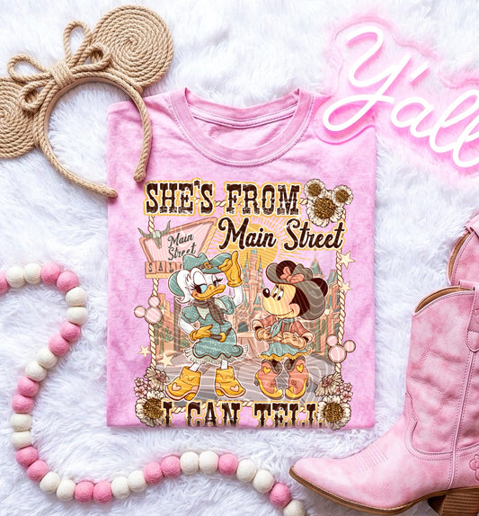 She's From Main Street | DTF Transfers | POD
