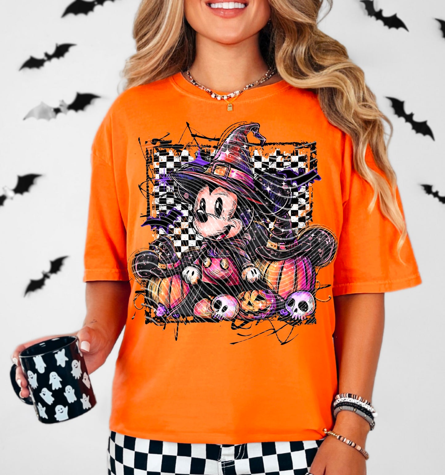 Halloween Mouse (dark) | DTF Transfer | POD