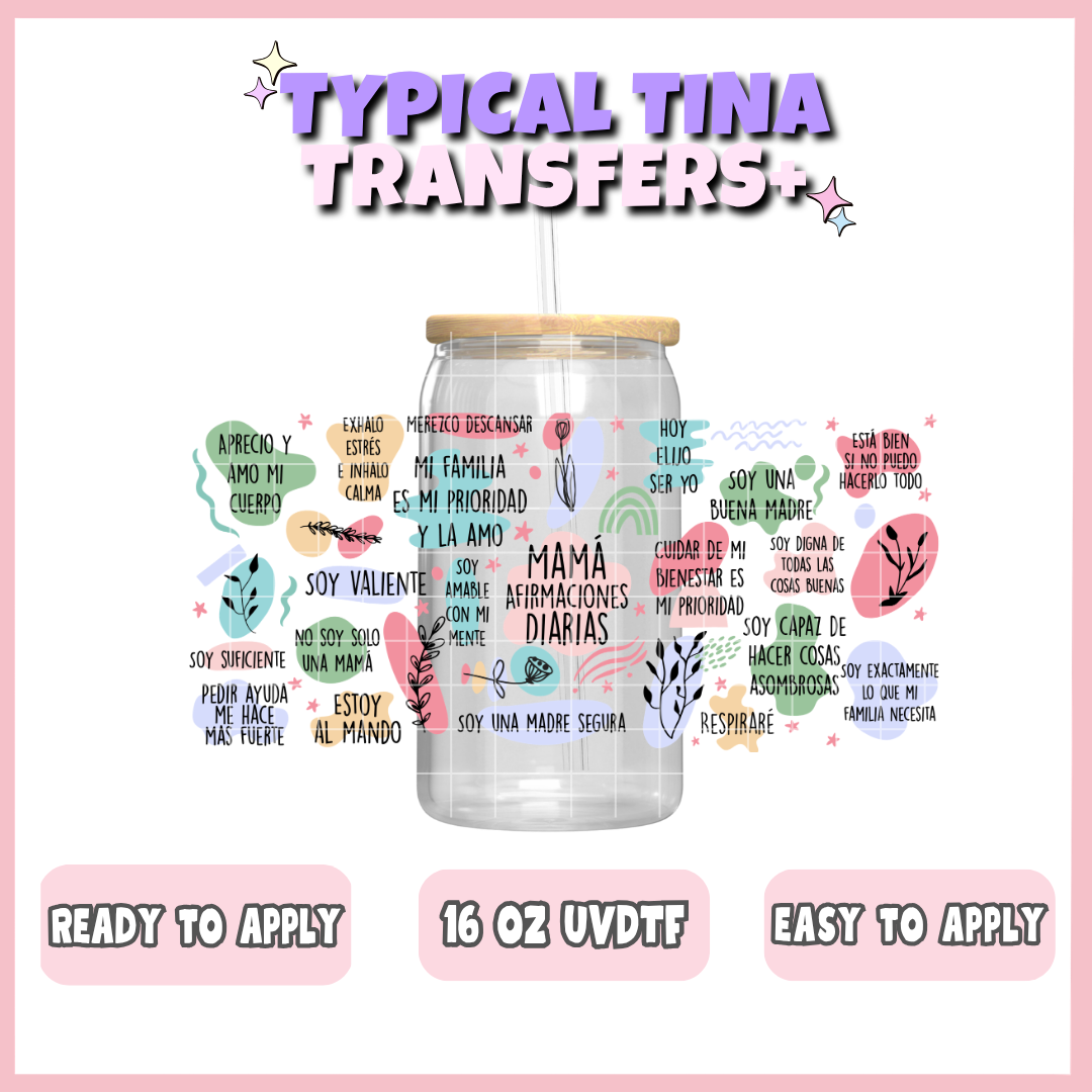 UVDTF #4729 | 16oz UVDTF Wrap | RTS