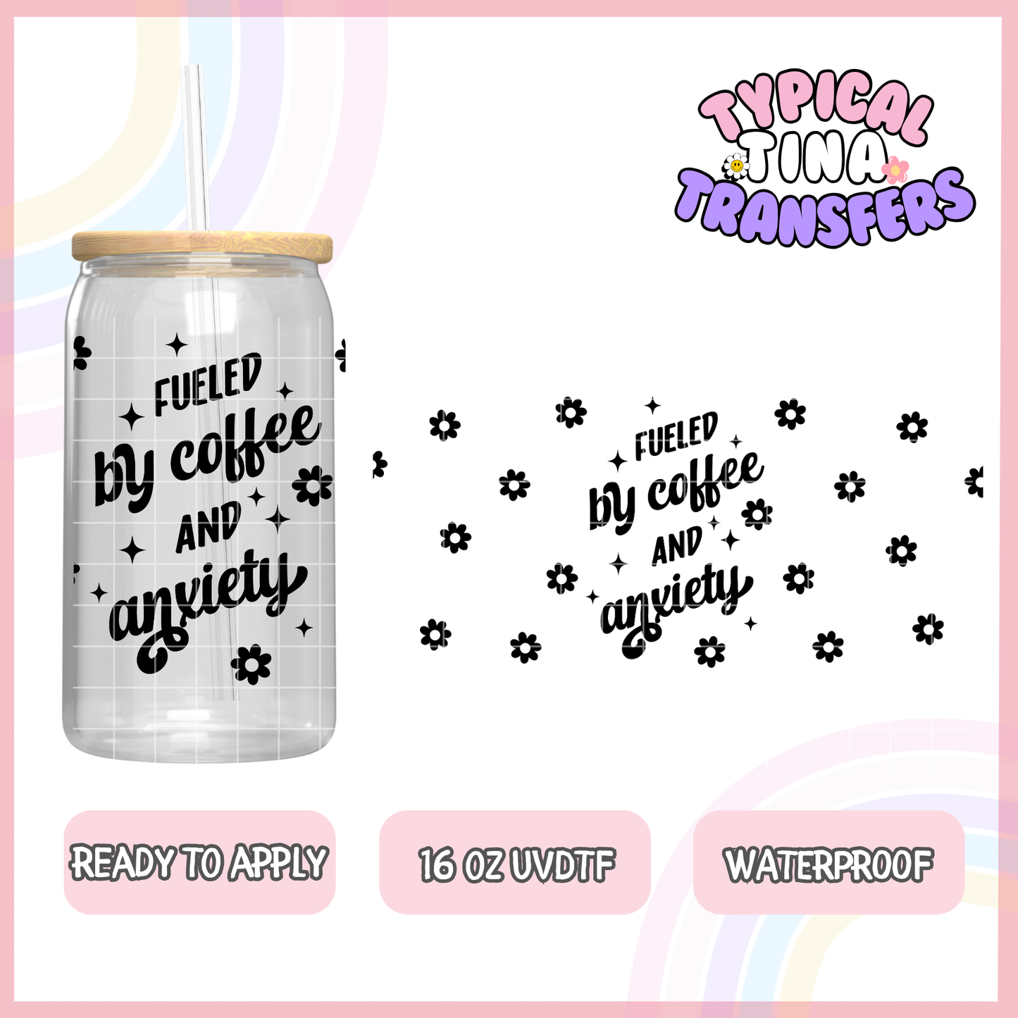 UVDTF #1985 | 16oz UVDTF Wrap | POD