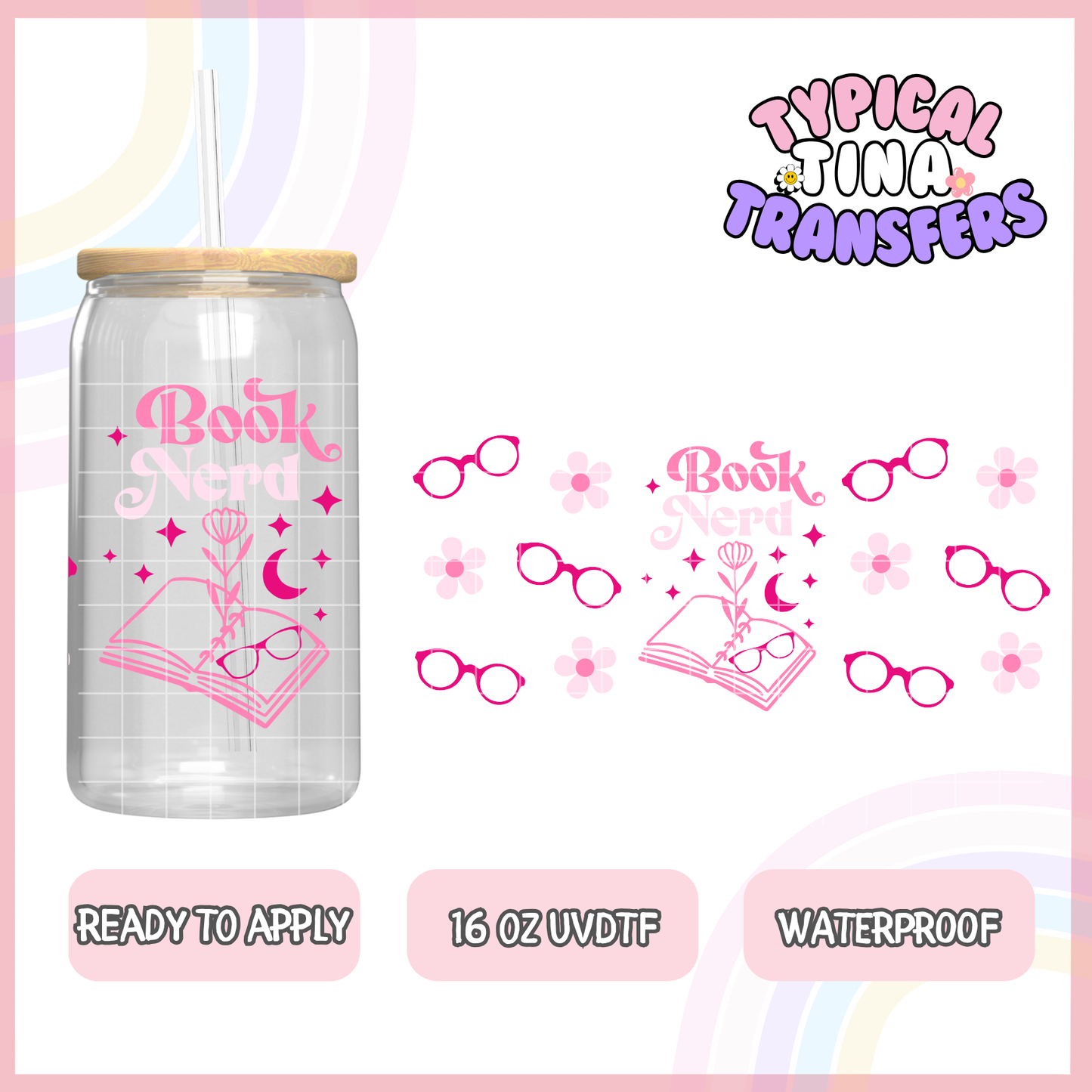 UVDTF #4947 | 16oz UVDTF Wrap | POD