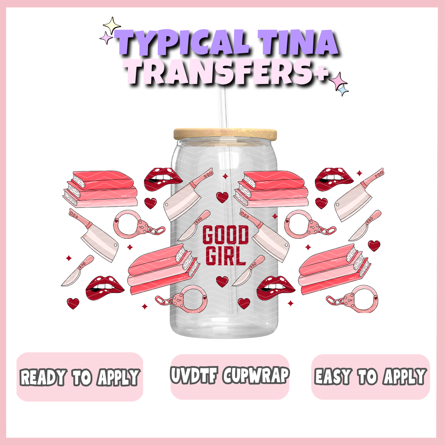 UVDTF #1313 | 16oz UVDTF Wrap | POD